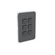 Clipsal 3046C-AN Iconic - Skin Switch Plate Cover 6 Gang Vertical/horizontal Mount