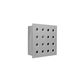 Clipsal 16/30/162/4 Switch Plate 16 Gang Stainless Steel 4 Rows Of 4