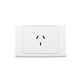 Clipsal 2010 Automatic Single Socket Outlet 250vac 10A