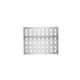 Clipsal 48/30L163/8 Labelled Switch Plate 48 Gang Stainless Steel 6 Rows Of 8 Black