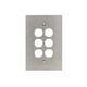 Clipsal BSL36VH Switch Grid Plate And Cover 6 Gang Bsl Style Less Mechanism Over Size