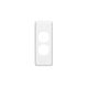 Clipsal C2002C Switch Plate Cover 2 Gang Architrave