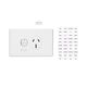 Clipsal C2015/15I Single Switch Socket Outlet Classic 250V 15A Circuit Identification