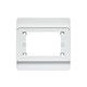 Clipsal 538 Conversion Plate 2 Gang To 1 Gang White