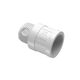 Clipsal 236/20S3/4 Converting Adaptor Pvc 20mm X 3/4inch Male To Plain Grey