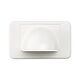 Clipsal 3105BNW Wall Plate Bull Nose Flush Mounting White Electric