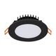 BLISS-10 10W Recessed Dimmable LED Downlight IP54 Black TRIO