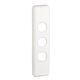 Clipsal C2033 Switch Grid Plate And Cover 3 Gang Architrave