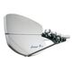 Satellite Dish 91cm Bisat Multi-Beam For 9 Satellite