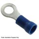 6mm Insulated Terminals Ring Blue (pack of 100)
