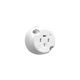 Clipsal 410 Single Socket Outlet 500vac 10A 4 Pin White Electric