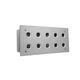 Clipsal B10/30/5 Switch Plate 10 Gang Stainless Steel 2 Rows Of 5