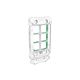 Clipsal 3046G Iconic - Switch Grid Vertical/horizontal Mount 6 Gang